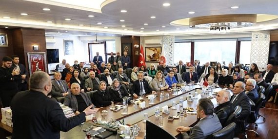 Keçiörenli Muhtarlardan Lider Özarslan’a Takviye Ziyareti