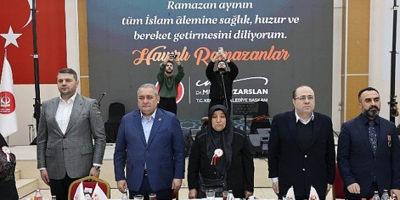Lider Özarslan, Ramazan’ın Birinci İftarını Şehit Aileleri ve Gazilerle Yaptı
