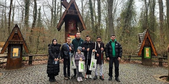 Ormanya Orman Kütüphanesi’nde “engelsiz iletişim”