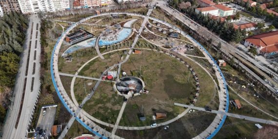 Recep Tayyip Erdoğan Millet Bahçesi’nde çalışmalarda sona doğru