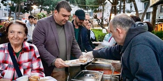Seferihisar’da Ramazan Rahmeti; Dayanışma Seferberliği ile sofralar kuruluyor