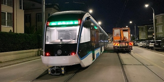 5 tramvaydan dördüncüsü raylara indi