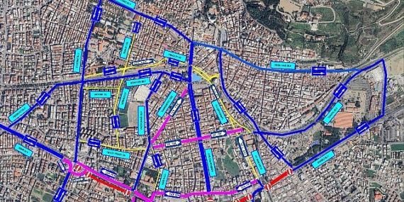 Aydın Büyükşehir Belediyesi Alternatif Yol Güzergahlarını Yayınladı