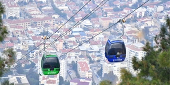 Balçova Teleferik Tesisleri’nde bakım vakti