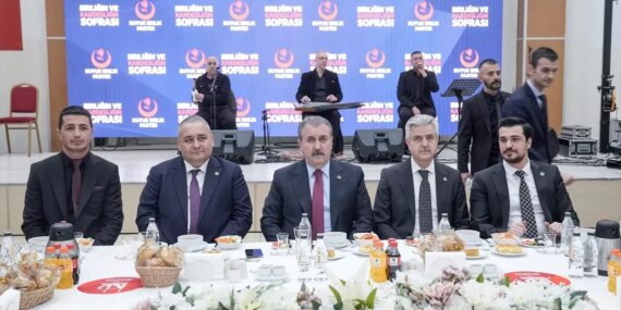 BBP Genel Başkanı Destici, partisinin iftar programına konuştu Açıklaması