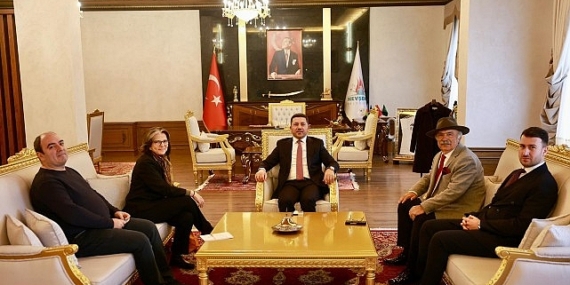 Brezilya Büyükelçisi Neves’den Belediye Başkanı Arı’ya Ziyaret