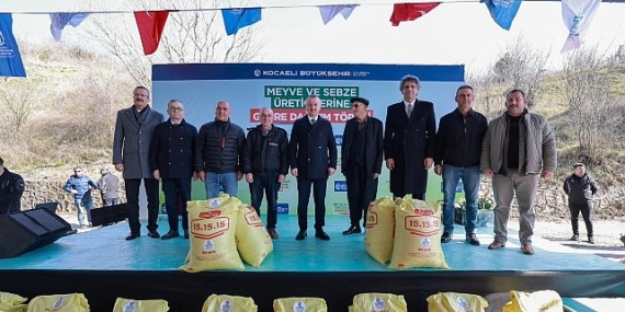 Büyükakın: “Çiftçimizin, üreticimizin her vakit yanındayız”