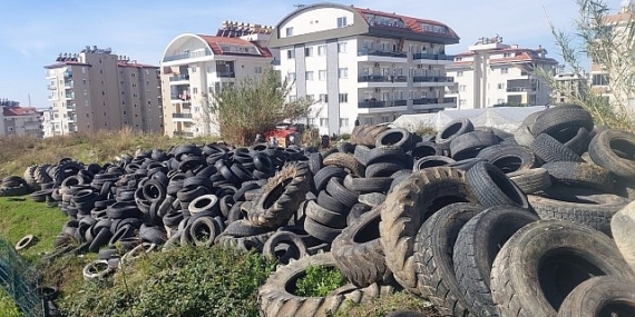 Büyükşehir atık lastikleri iktisada kazandırıyor