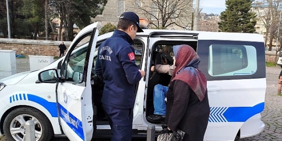 Büyükşehir Zabıtası’ndan örnek hassaslık