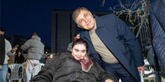 Çamdibi’nde binlerce kişilik iftar sofrası