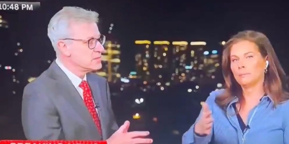 CNN muhabiri canlı yayında İsrail’in medya engelini itiraf etti: İzin vermedikleri için gösteremiyoruz