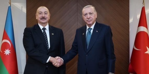 Cumhurbaşkanı Erdoğan Azerbaycan Cumhurbaşkanı Aliyev ile görüştü