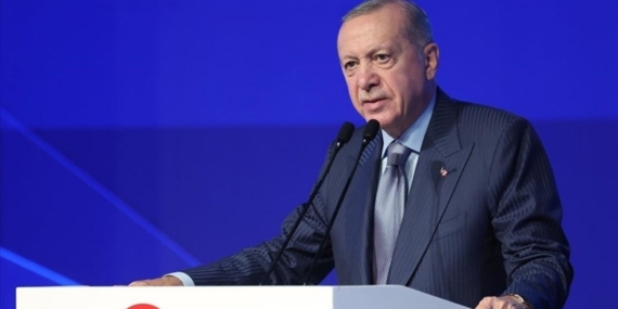 Cumhurbaşkanı Erdoğan iftar programında konuşuyor