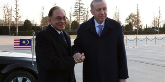 Cumhurbaşkanı Erdoğan Malezya Başbakanı ile görüştü