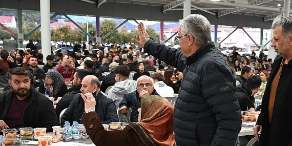 İftar sofrası Çamyuva’da