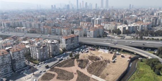 İzmir İtfaiyesi Korusu’na birinci fidanlar dikildi