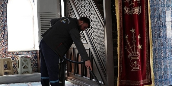 Kartepe’de Mescitlerde Bayram Mesaisi