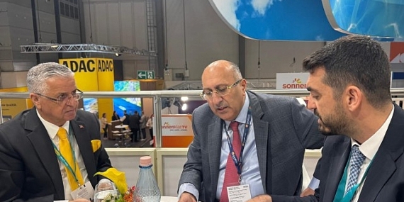 Kemer heyeti ITB Berlin Fuarı’nda