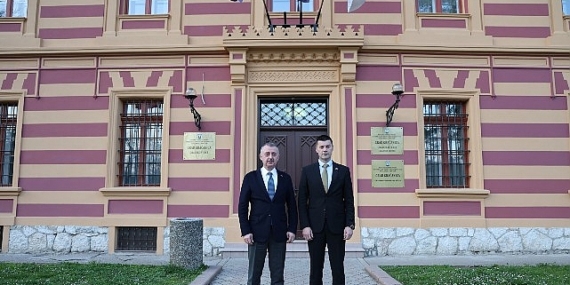 Lider Büyükakın’dan Bosna’da resmi temaslar