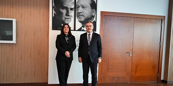 Lider Çerçioğlu’na Merkez Disiplin Kurulu Lideri Sarı’dan Ziyaret