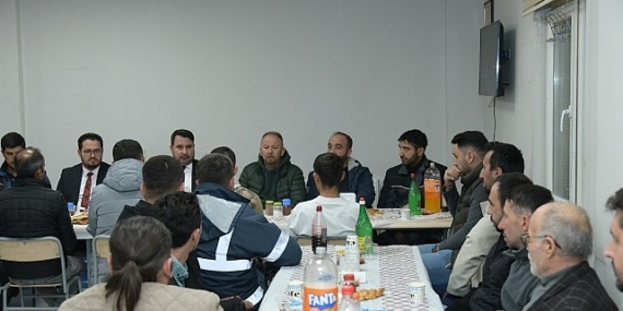 Lider Çırpanoğlu, Kazanbel Beton Çalışanlarıyla İftar Sofrasında Buluştu