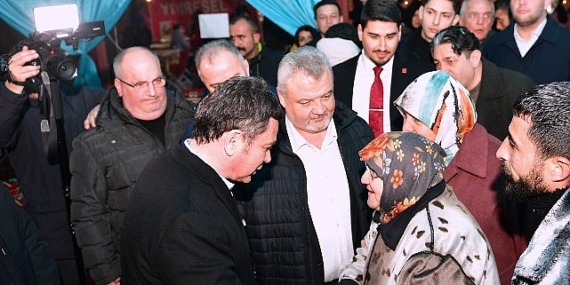 Lider Erkan Aydın Ramazan Sokağı’nda Vatandaşlarla Buluştu