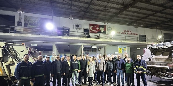 Lider Keyifli, ulaşım işçileriyle iftarda buluştu