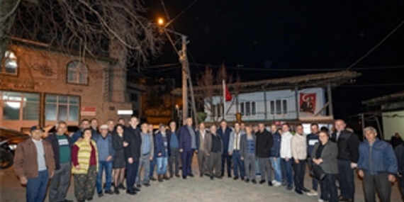 Lider Tugay iftardan sahura halkın ortasında