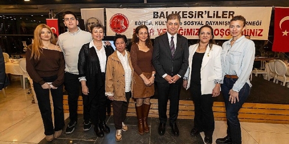 Lider Tugay, İzmir’deki Balıkesirlilerle iftarda buluştu