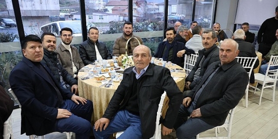 Lider Yıldız Mahalle Muhtarlarıyla İftarda Buluştu