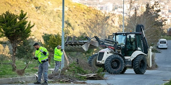 Narlıdere Belediyesi’nden kapsamlı bahar paklığı