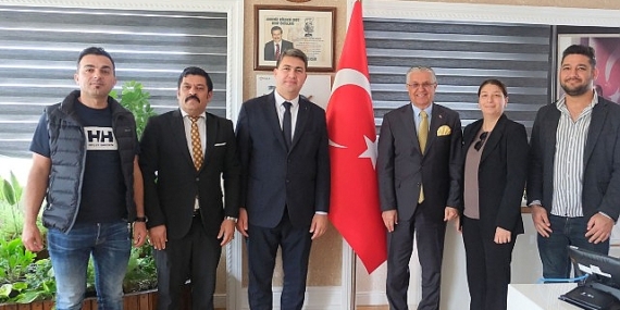 Oda Başkanı Çelik’ten Başkan Topaloğlu’na ziyaret