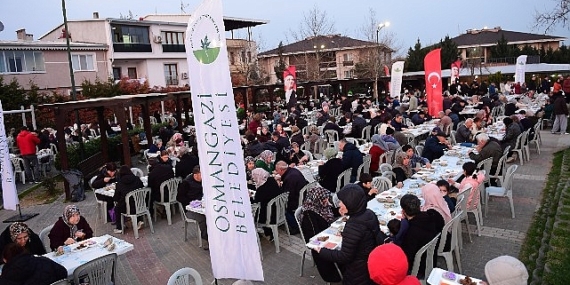 Osmangazi’de Gönül Sofraları Yenibağlar’da Kuruldu