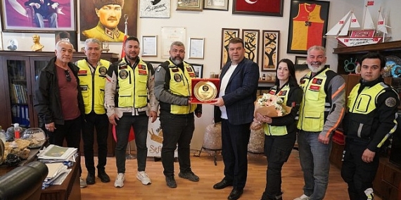 RİEDER Kulübü’nden Lider İsmail Yetişkin’e teşekkür ziyareti