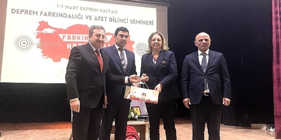Sarsıntı Haftası’nda farkındalık semineri