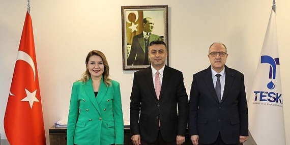 “Tekirdağ Büyükşehir Belediye Başkanı Candan Yüceer ve TESKİ Genel Müdürü Dr. Onur Özgül’e Ziyaret