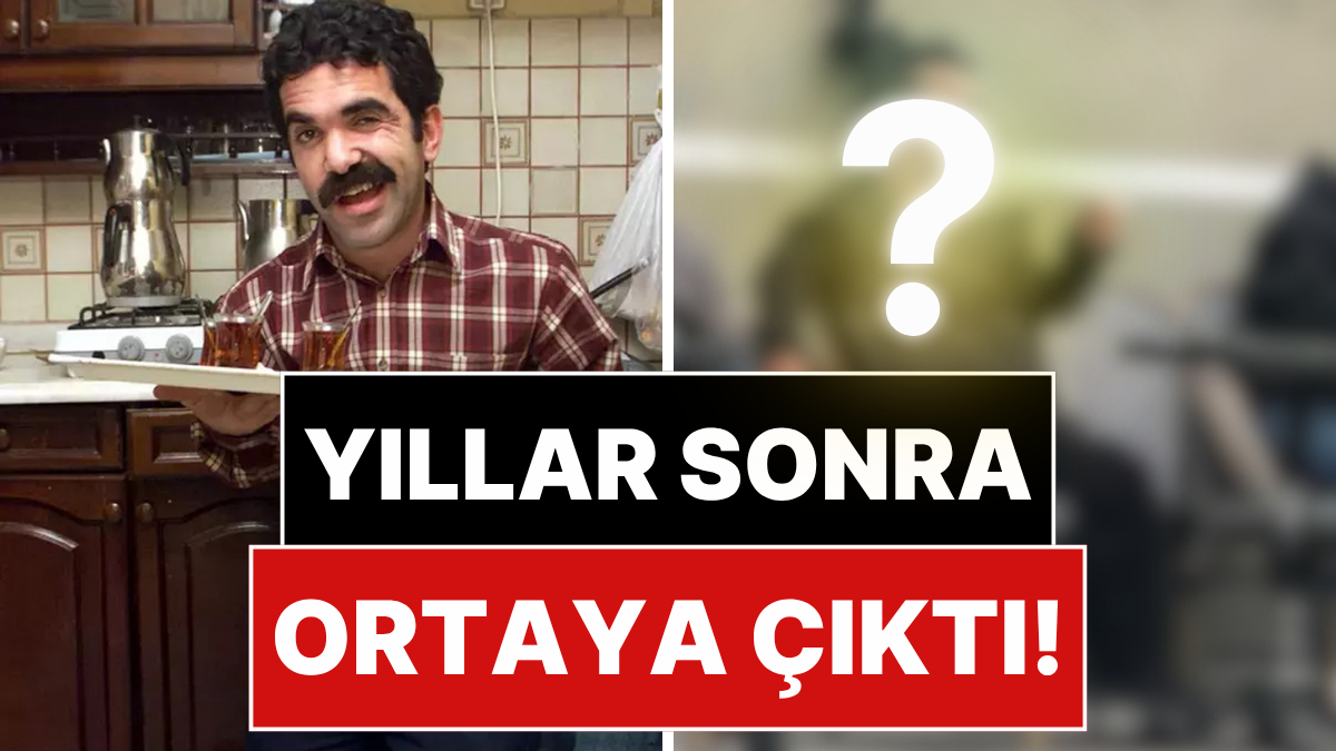 “Çaycı Hüseyin” Alpaslan Özmol Yıllar Sonra Ortaya Çıktı!