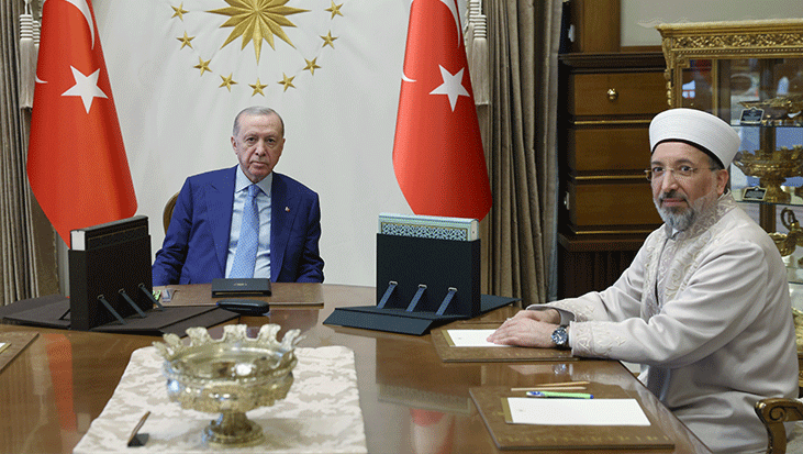 Cumhurbaşkanı Erdoğan, Türkiye Diyanet Vakfına kurban bağışında bulundu