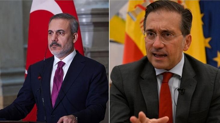 Dışişleri Bakanı Hakan Fidan’dan kritik temas! İspanyol mevkidaşıyla Sumud Filosu’na müdahaleyi görüştü