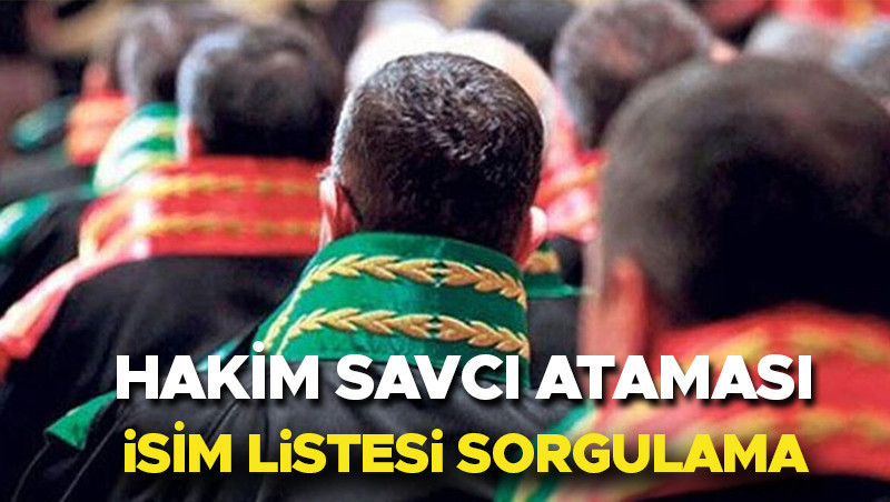HSK Kararnamesi hakim ve savcı atama listesi sorgulama 29 Nisan 2026 | Hakim ve savcı görev yeri değişikliği yayınlandı! İşte HSK atama sonucu görüntüleme ekranı!
