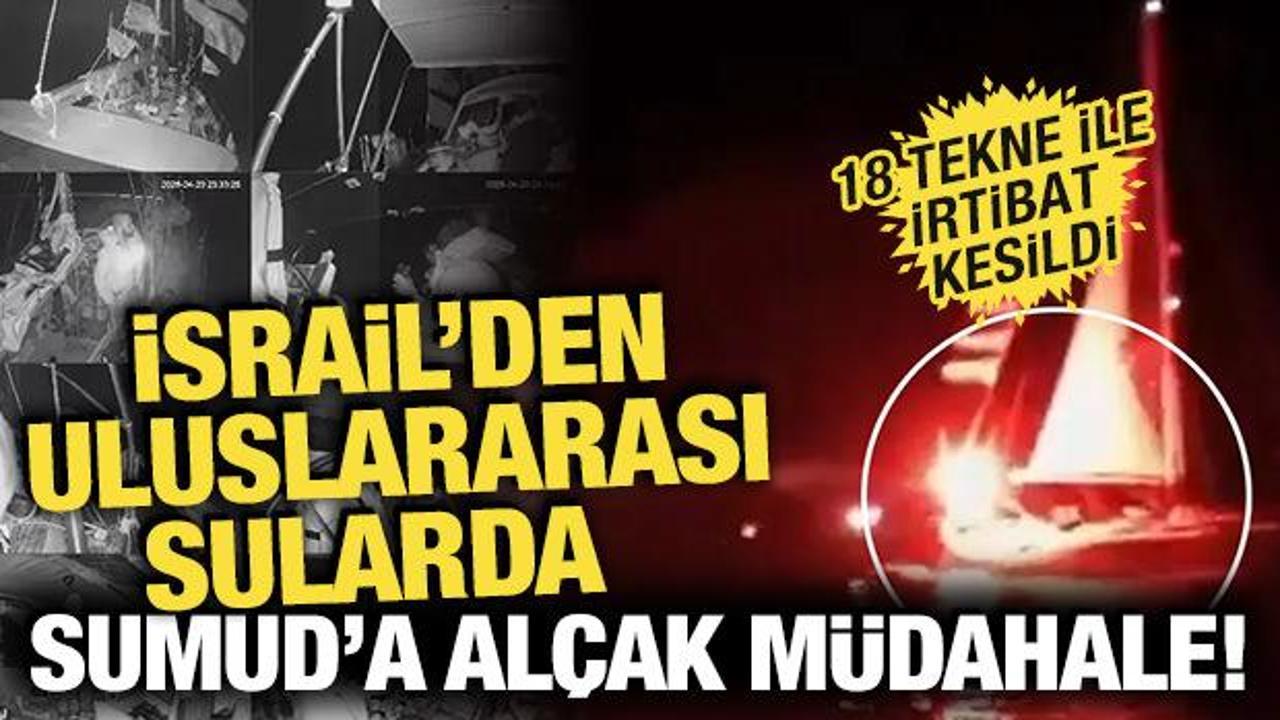İsrail donanmasından Küresel Sumud Filosu’na müdahale! 18 tekne ile irtibat kesildi