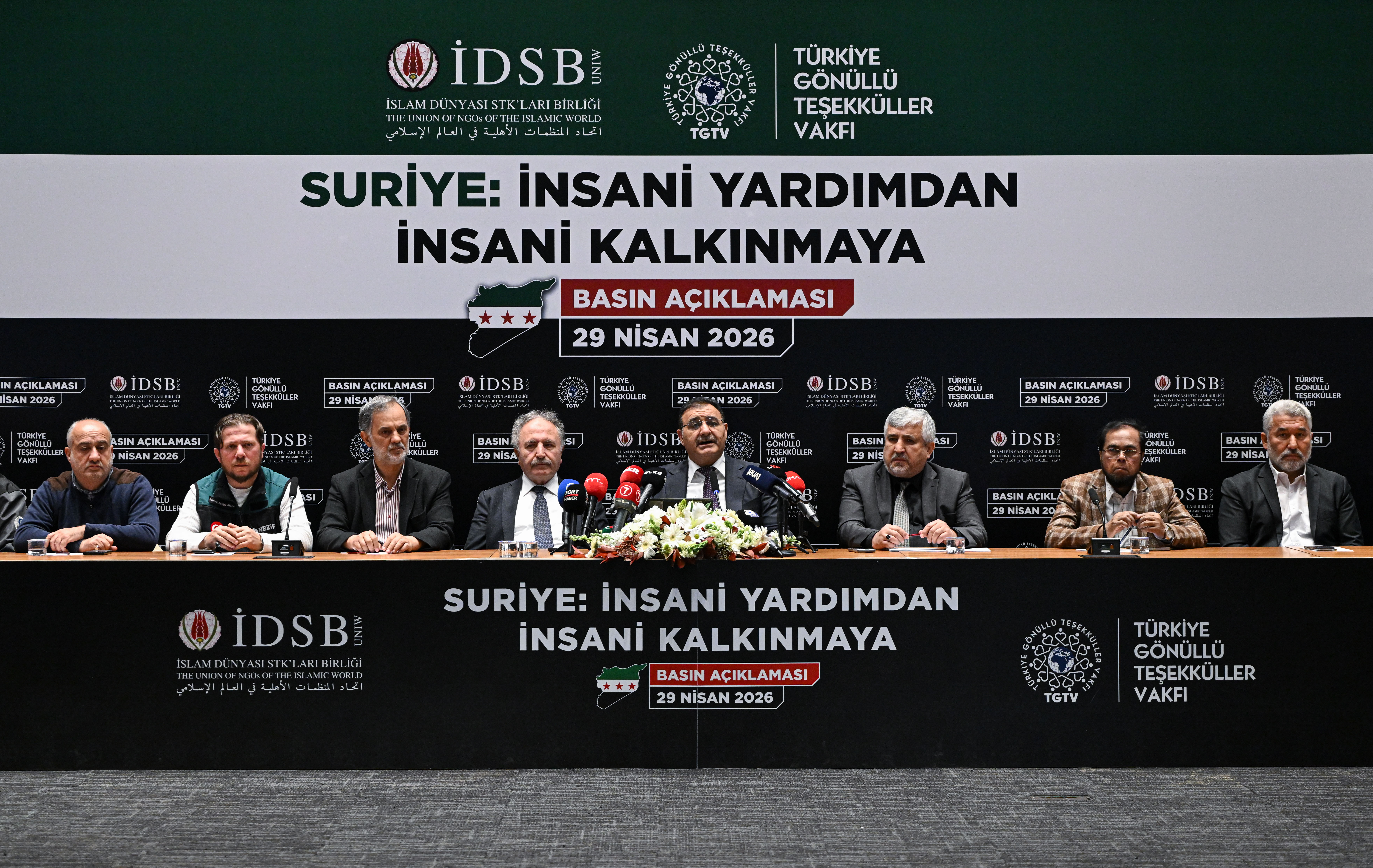 İstanbul’da STK’ler Suriye’deki saha ziyaretine ilişkin değerlendirmelerini paylaştı