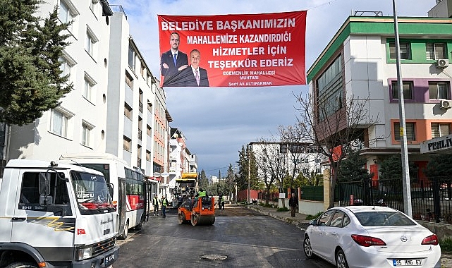 Lider Eşki sabah mesaisine Egemenlik Mahallesi’nde başladı