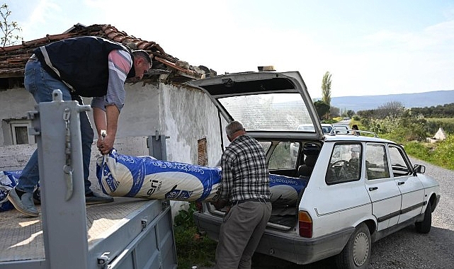 Manisa Büyükşehir’den Afetzede Üreticilere Dayanak