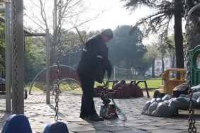 Osmangazi Belediyesi’nden Parklara Günlük Bakım Dokunuşu