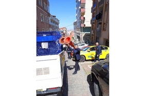 Zümrütevler ve Fındıklı mahallelerinde kaldırım ve yol işgalleri kaldırıldı