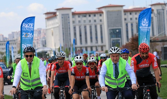 Ankara Rize Günleri’nde Pedallar Hareketli Ömür İçin Çevrildi