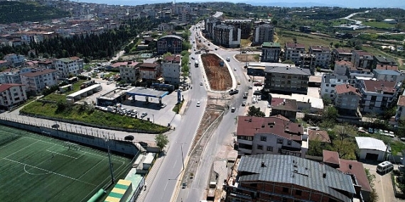 Büyükşehir’den örnek bir kavşak düzenlemesi daha