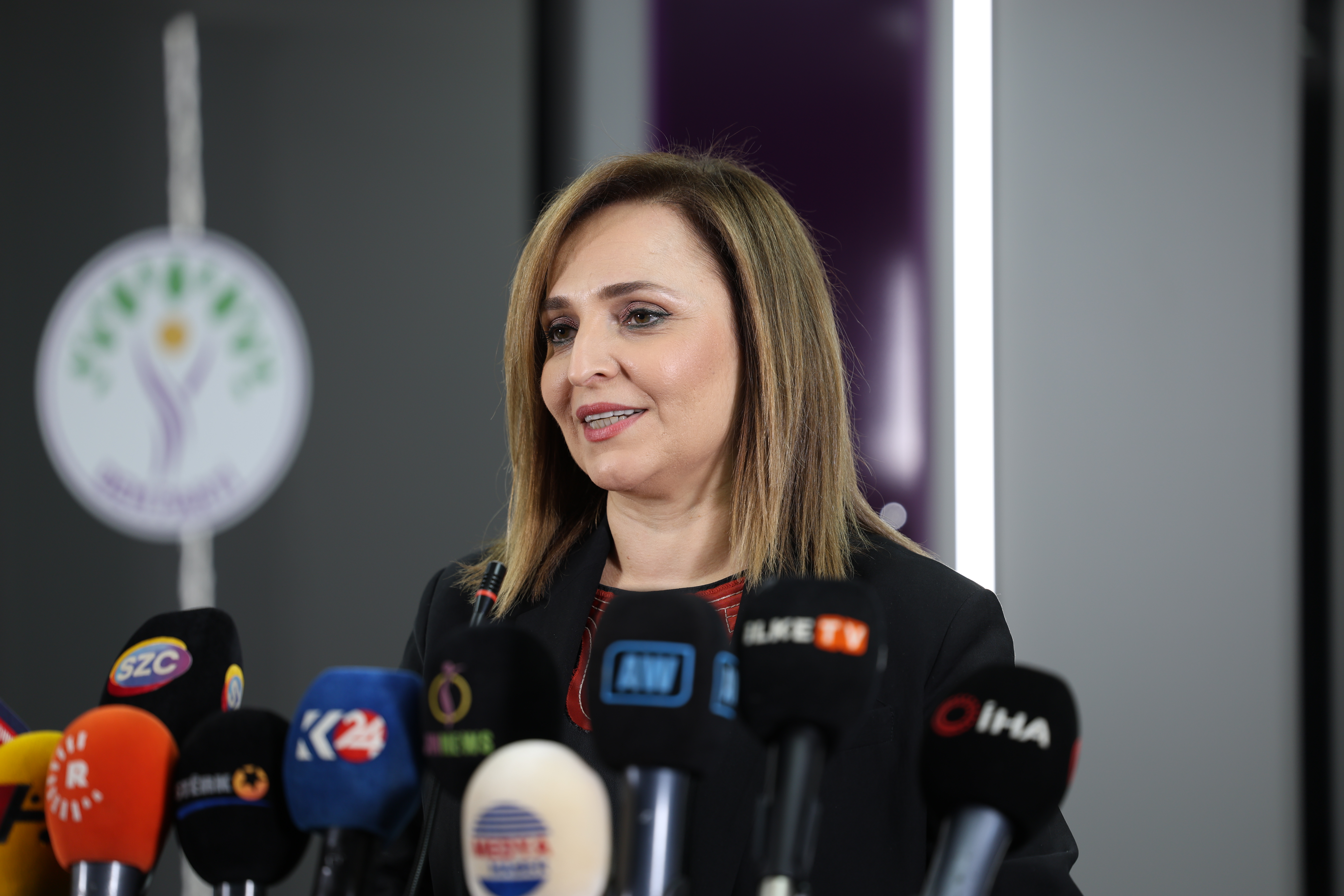 DEM Parti Sözcüsü Doğan basın toplantısı düzenledi: