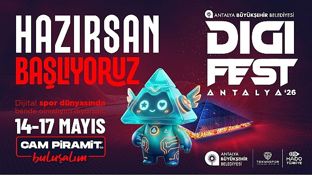 DIGIFEST Antalya 2026 teknoloji ve sporu bir ortaya getirecek